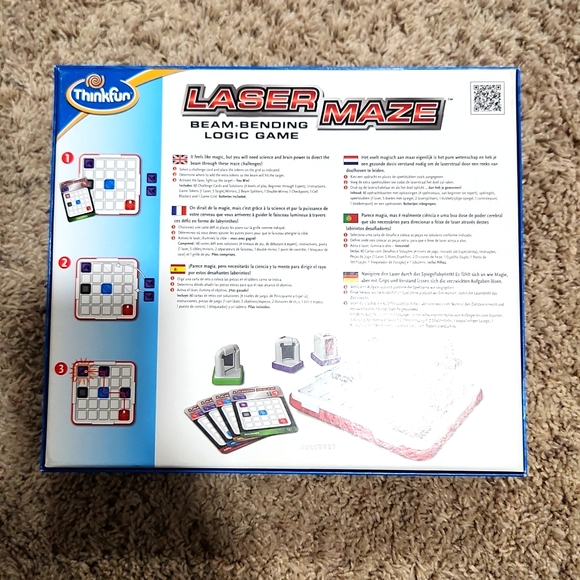 LASER MAZE BEAM BENDING LOGIC GAME new - Picture 2 of 2